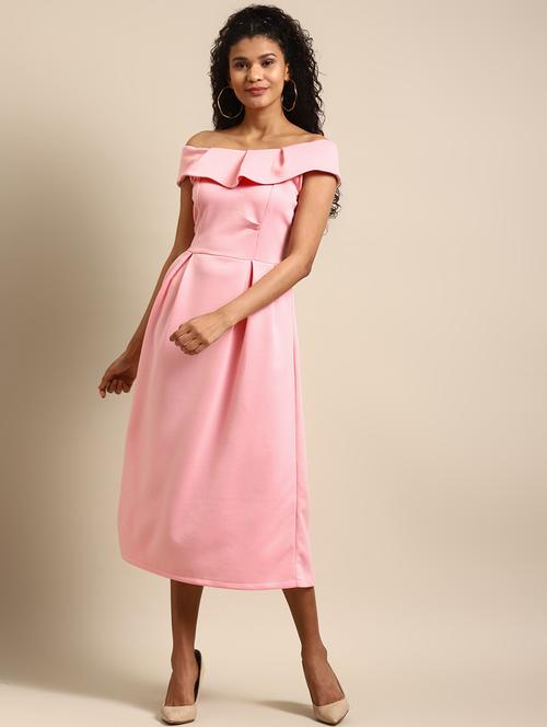women solid a-line dress - 21730311 -  Standard Image - 0