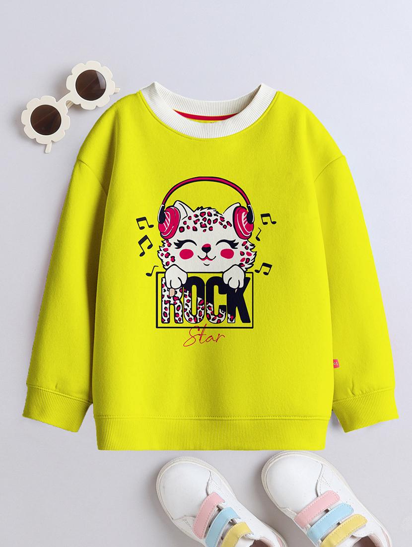 kids pack of 3 printed long sleeve sweatshirts - 21730377 - Standard Image - 4