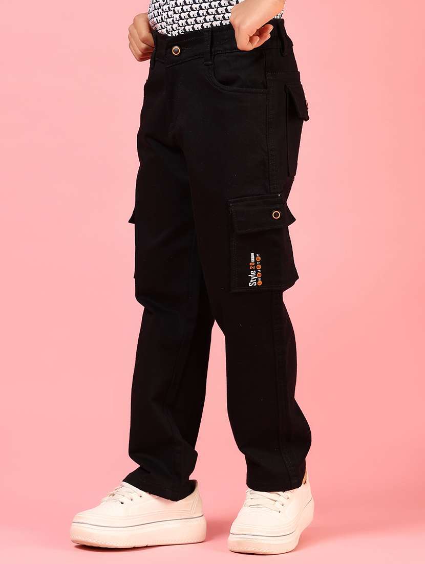 boys solid mid rise relaxed fit jean - 21730480 -  Standard Image - 1