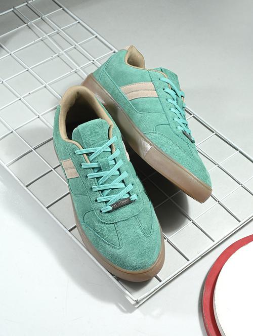 men solid lace up sneaker - 21730705 - Standard Image - 0