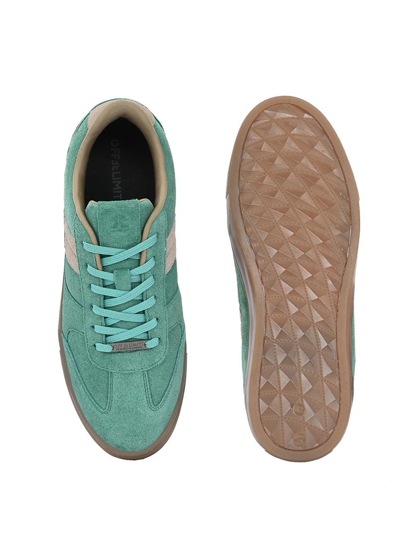 men solid lace up sneaker - 21730705 - Standard Image - 4