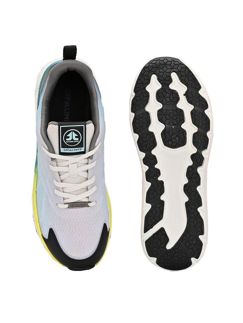 men solid light blue sport shoes - 21730712 - Standard Image - 4
