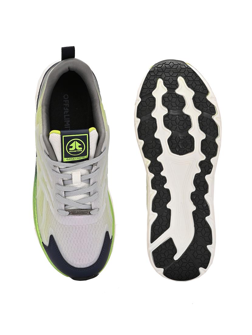 men color blocked lace up sport shoe - 21730714 - Standard Image - 4