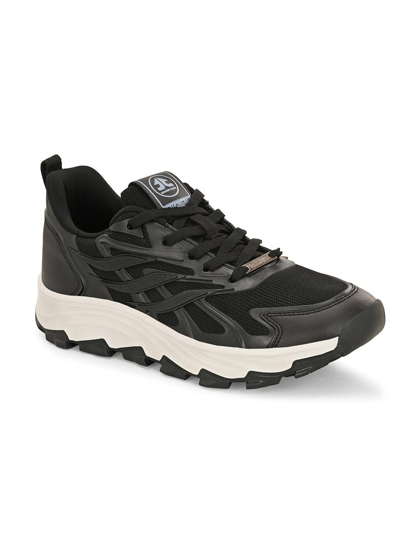 men solid lace up sport shoes - 21730716 -  Standard Image - 1