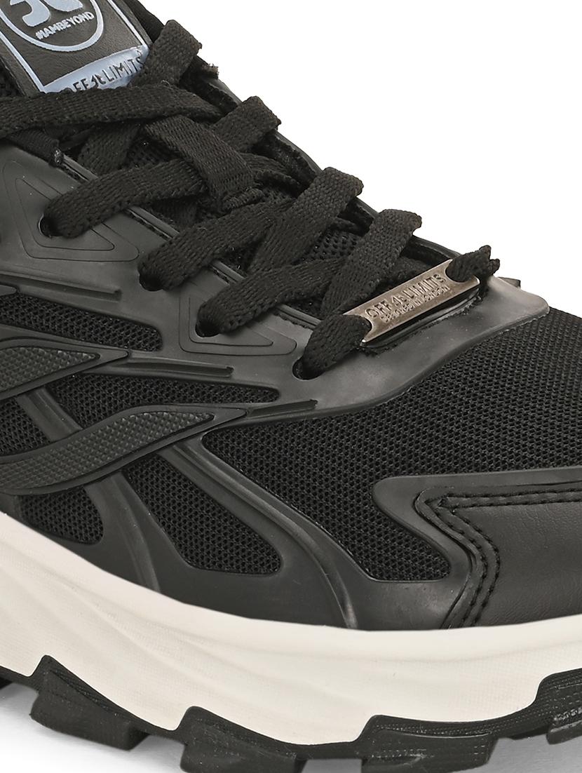 men solid lace up sport shoes - 21730716 - Standard Image - 4