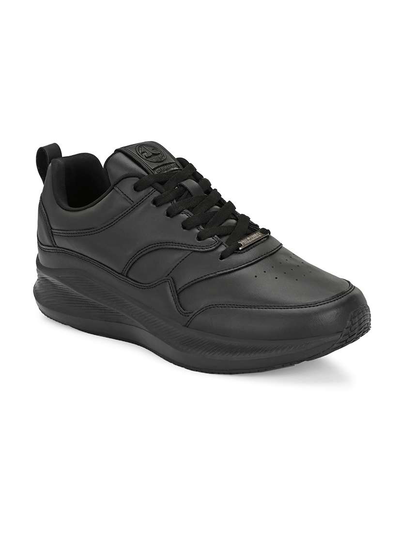 men solid lace up sport shoe - 21730718 -  Standard Image - 1