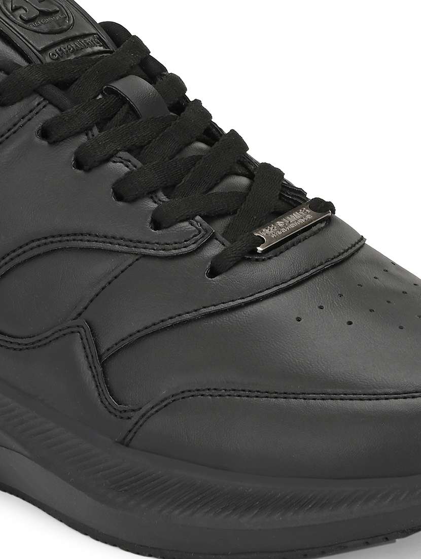 men solid lace up sport shoe - 21730718 -  Standard Image - 4