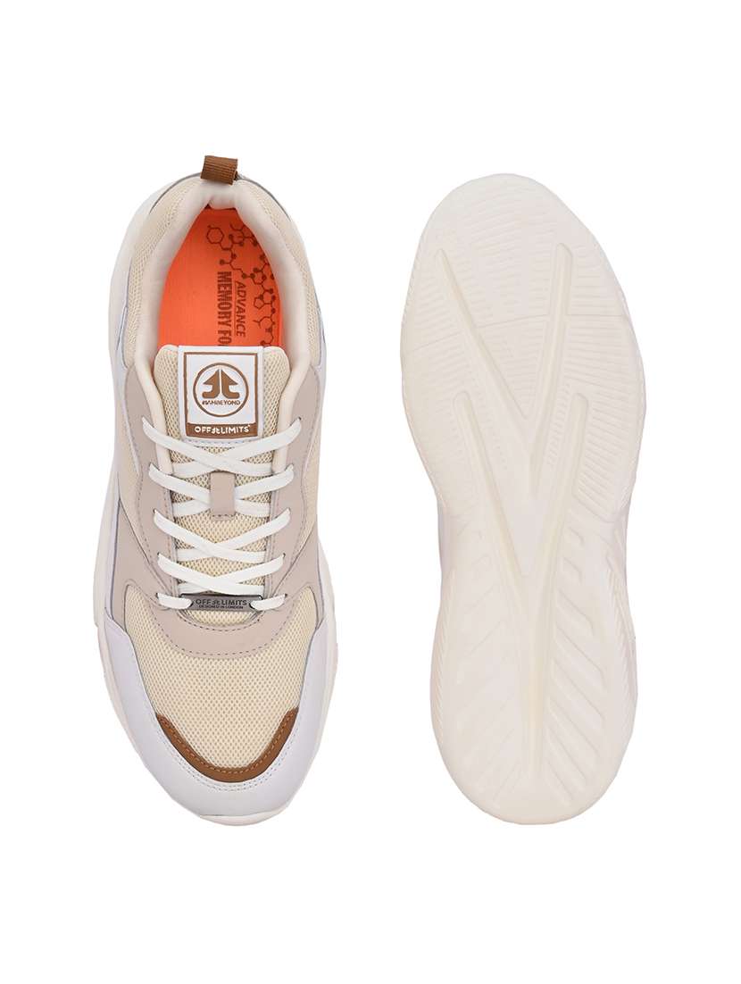 men solid lace up sport shoe - 21730719 -  Standard Image - 4