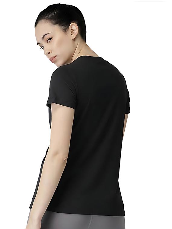 women front print short sleeve t-shirt - 21731232 -  Standard Image - 1