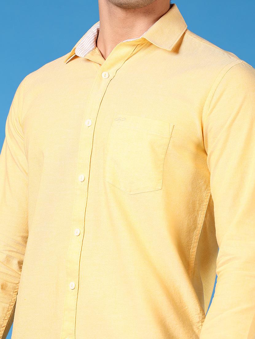 men long sleeves plain casual shirt - 21731369 - Standard Image - 4