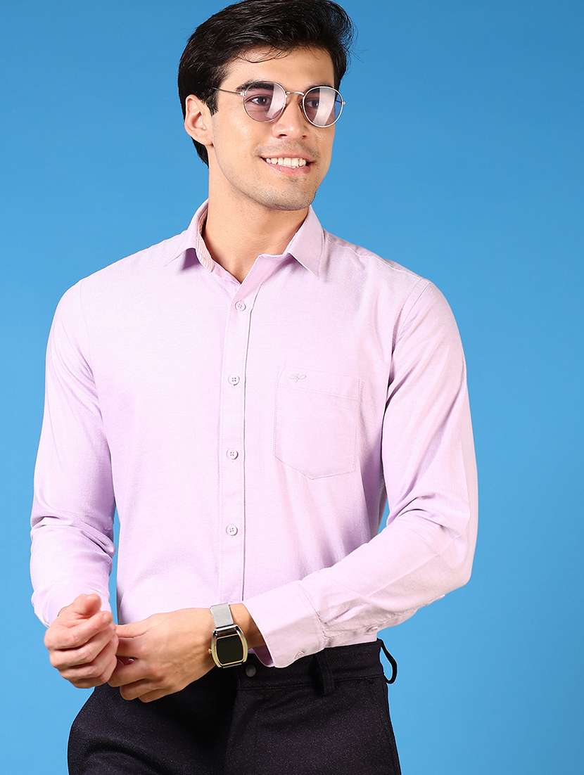 men long sleeves plain formal shirt - 21731374 -  Standard Image - 1