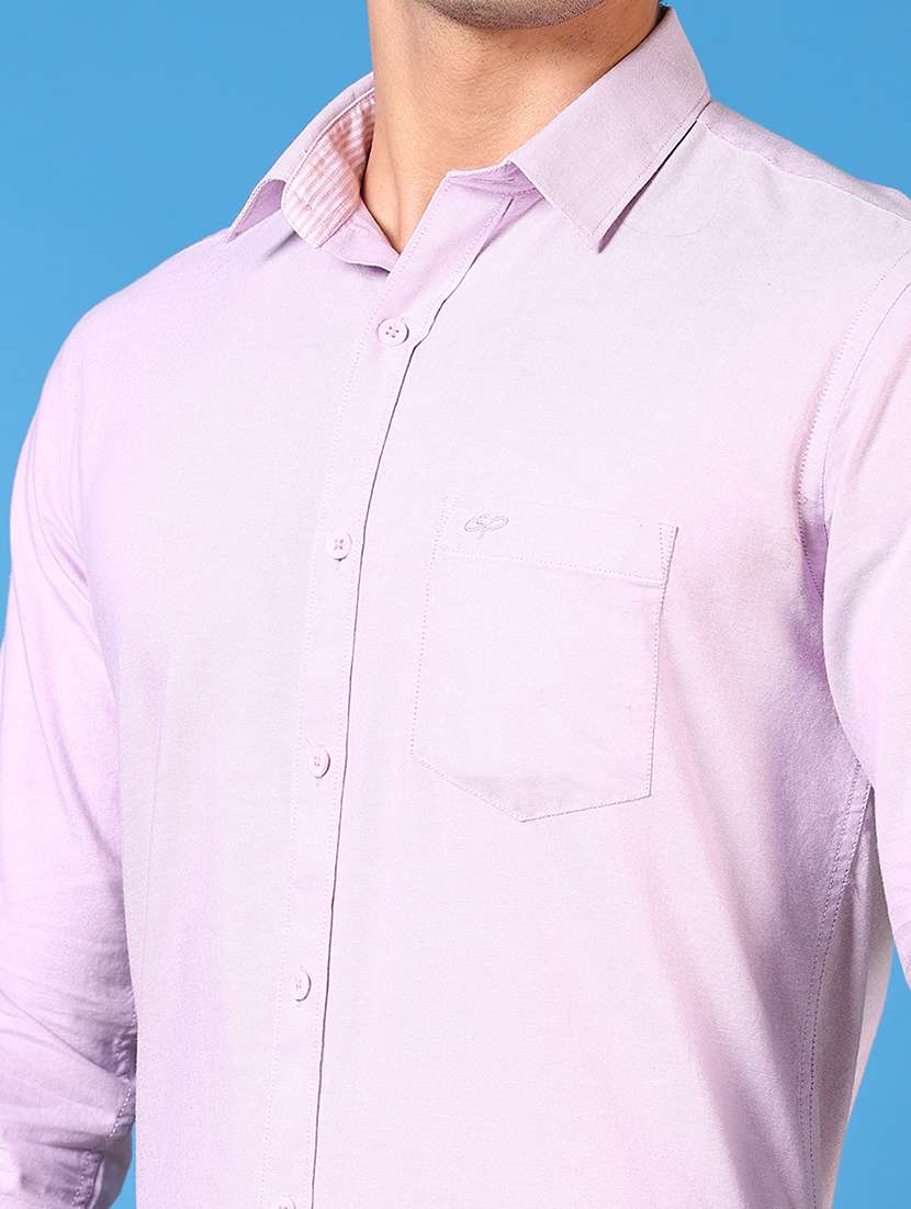 men long sleeves plain formal shirt - 21731374 -  Standard Image - 4