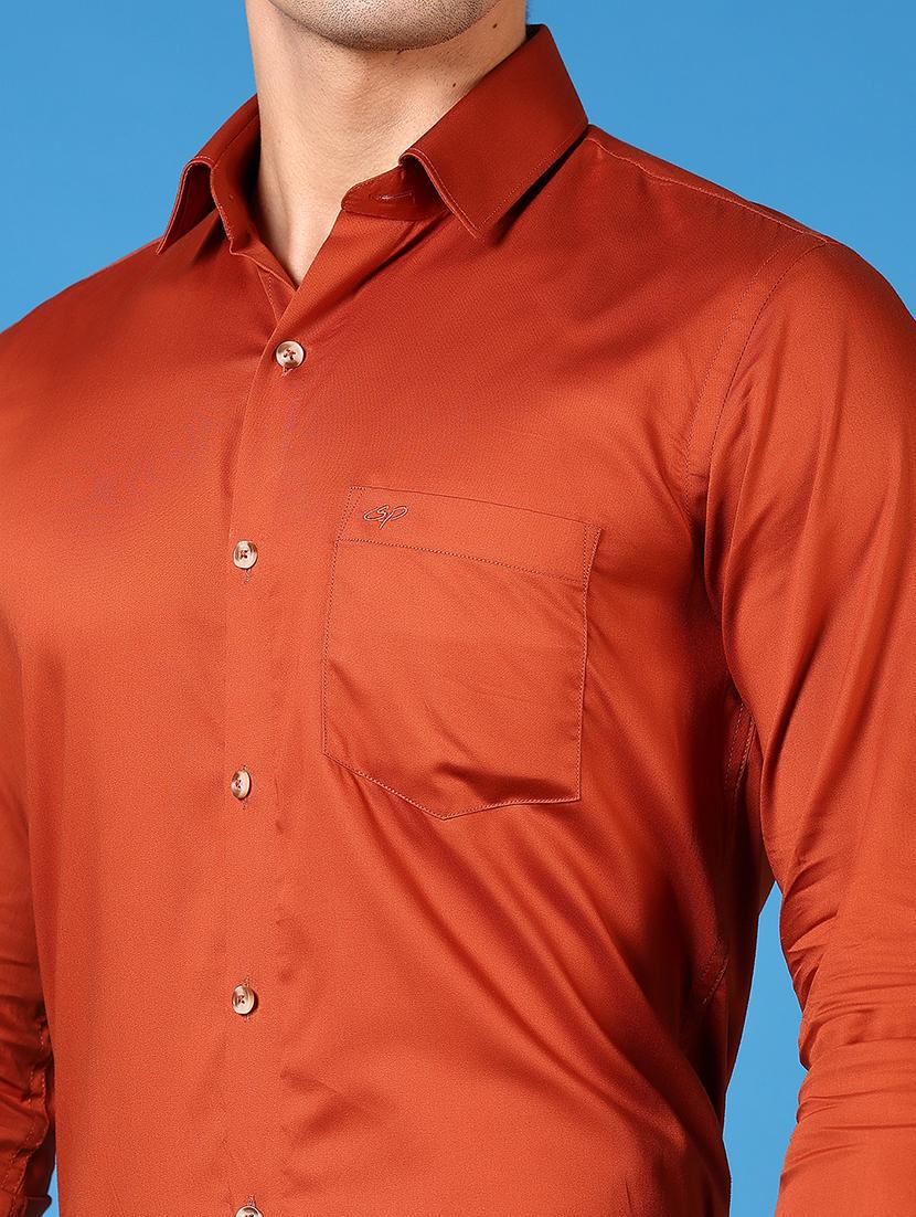 men long sleeves plain formal shirt - 21731382 - Standard Image - 4