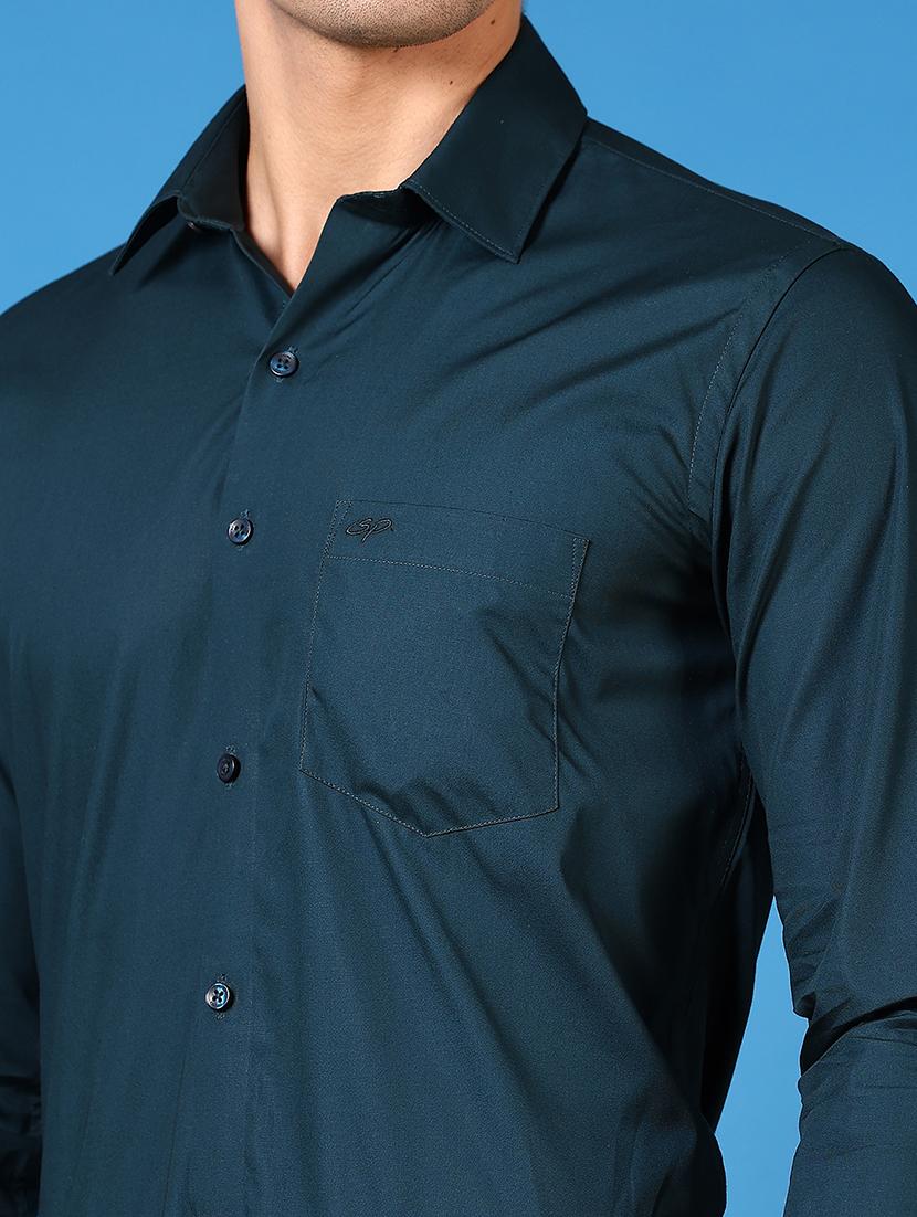 men long sleeves plain formal shirt - 21731411 - Standard Image - 4