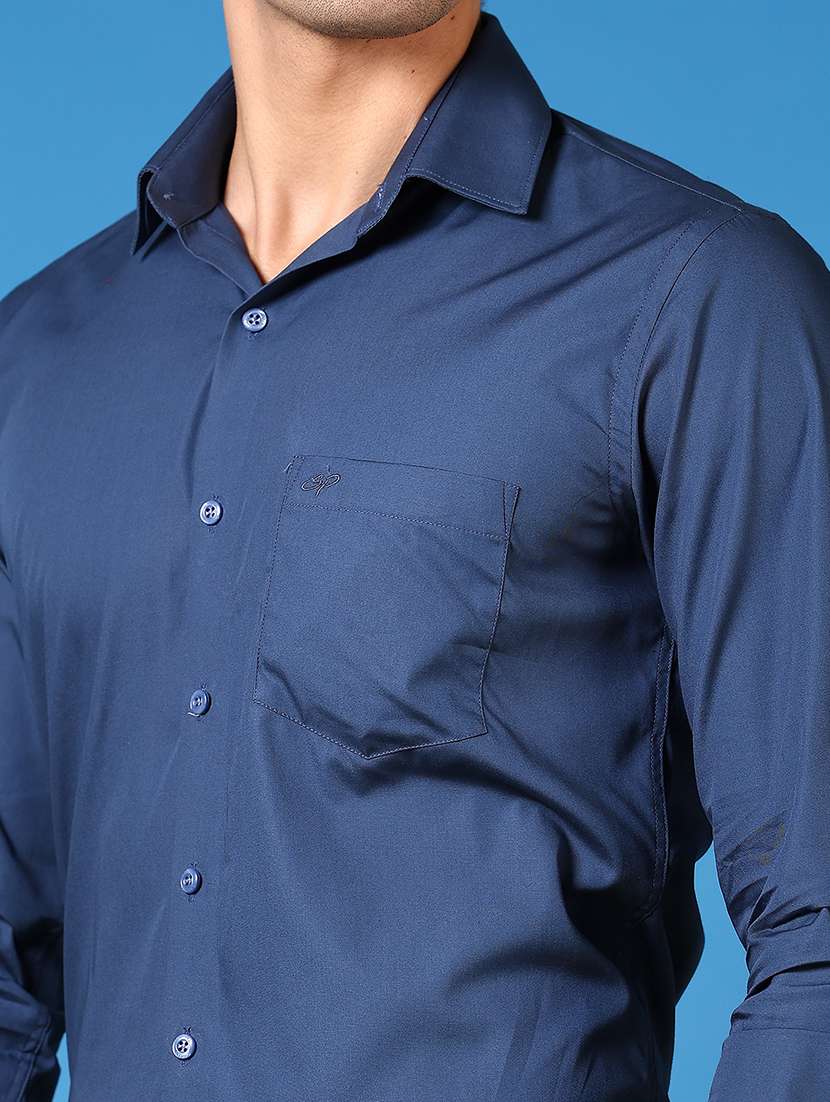 men long sleeves plain formal shirt - 21731413 -  Standard Image - 4