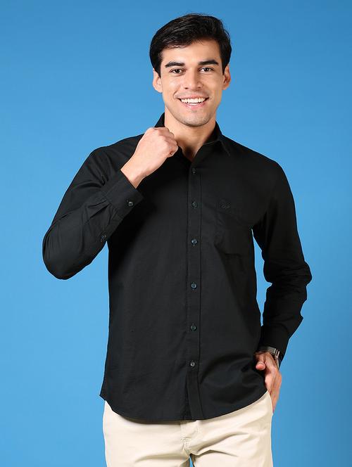 men long sleeves plain casual shirt - 21731417 -  Standard Image - 0
