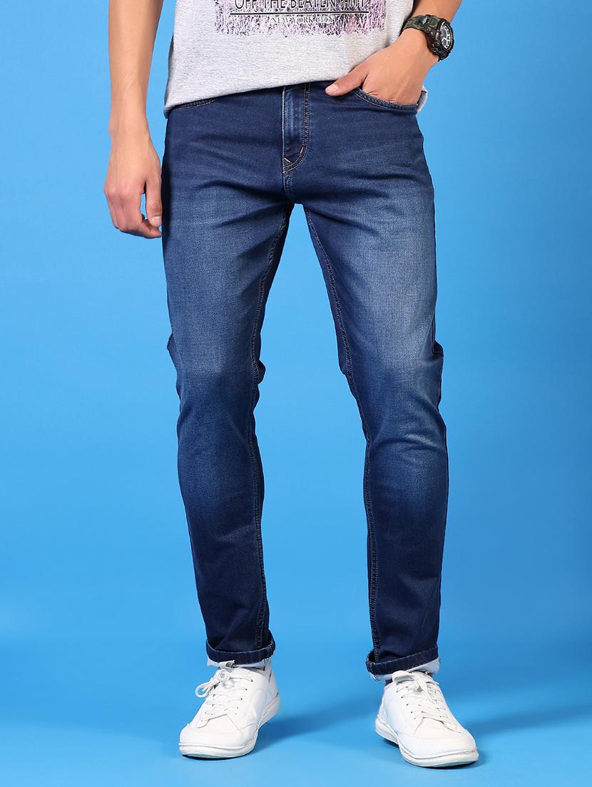 men solid mid rise slim fit jean - 21731480 -  Standard Image - 1