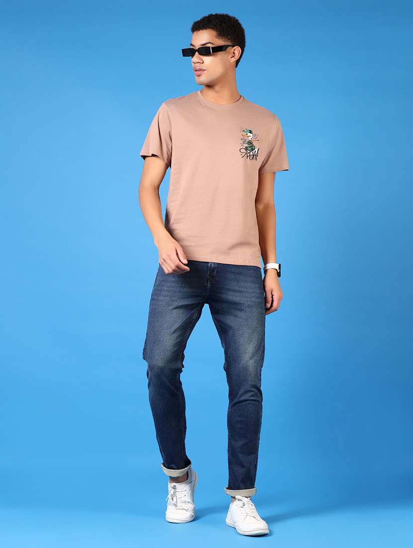 men washed mid rise jeans - 21731485 -  Standard Image - 4