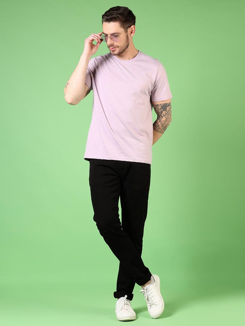 men plain mid rise jeans - 21731488 - Standard Image - 4