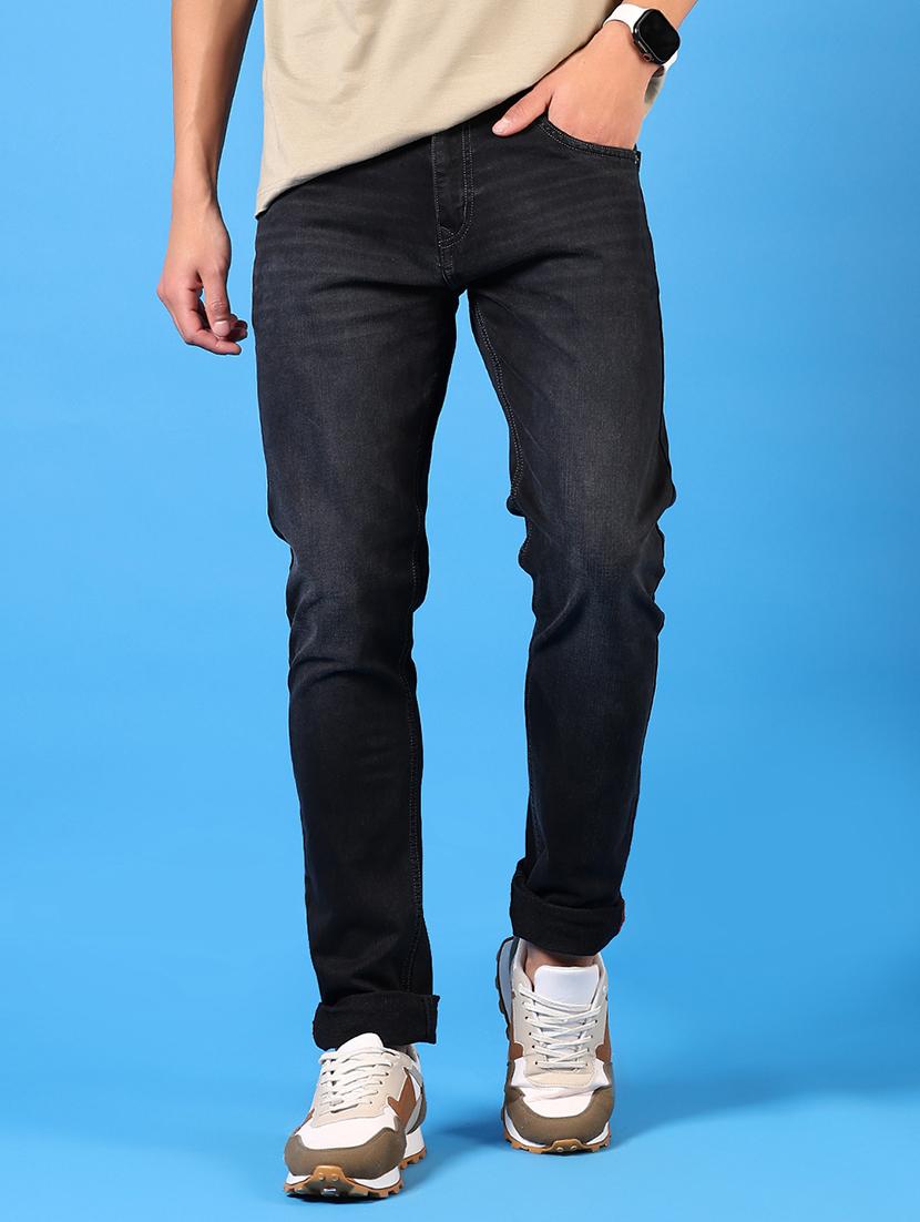 men washed mid rise jeans - 21731490 -  Standard Image - 1