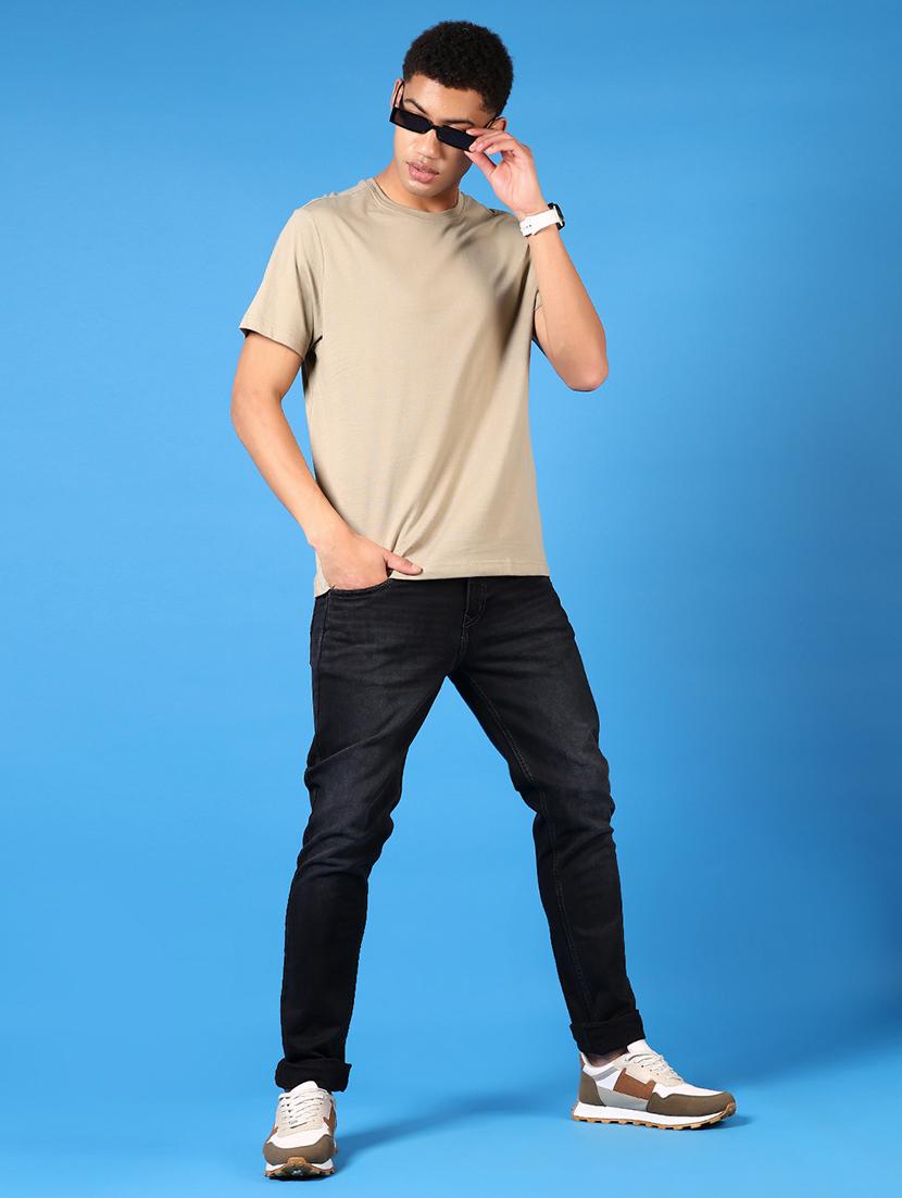 men washed mid rise jeans - 21731490 - Standard Image - 4