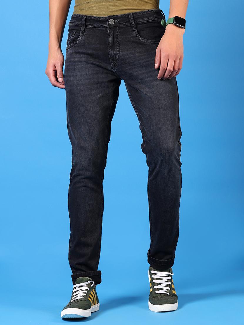 men washed mid rise jeans - 21731491 - Standard Image - 1