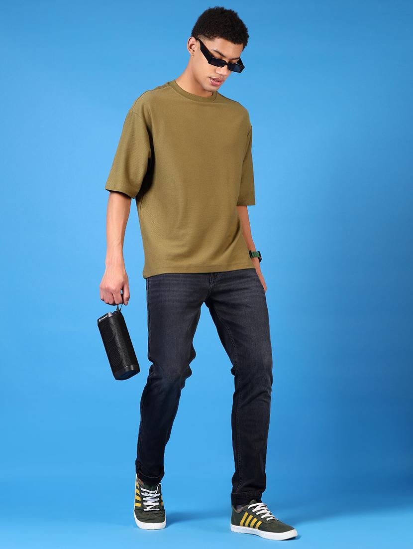 men washed mid rise jeans - 21731491 - Standard Image - 4