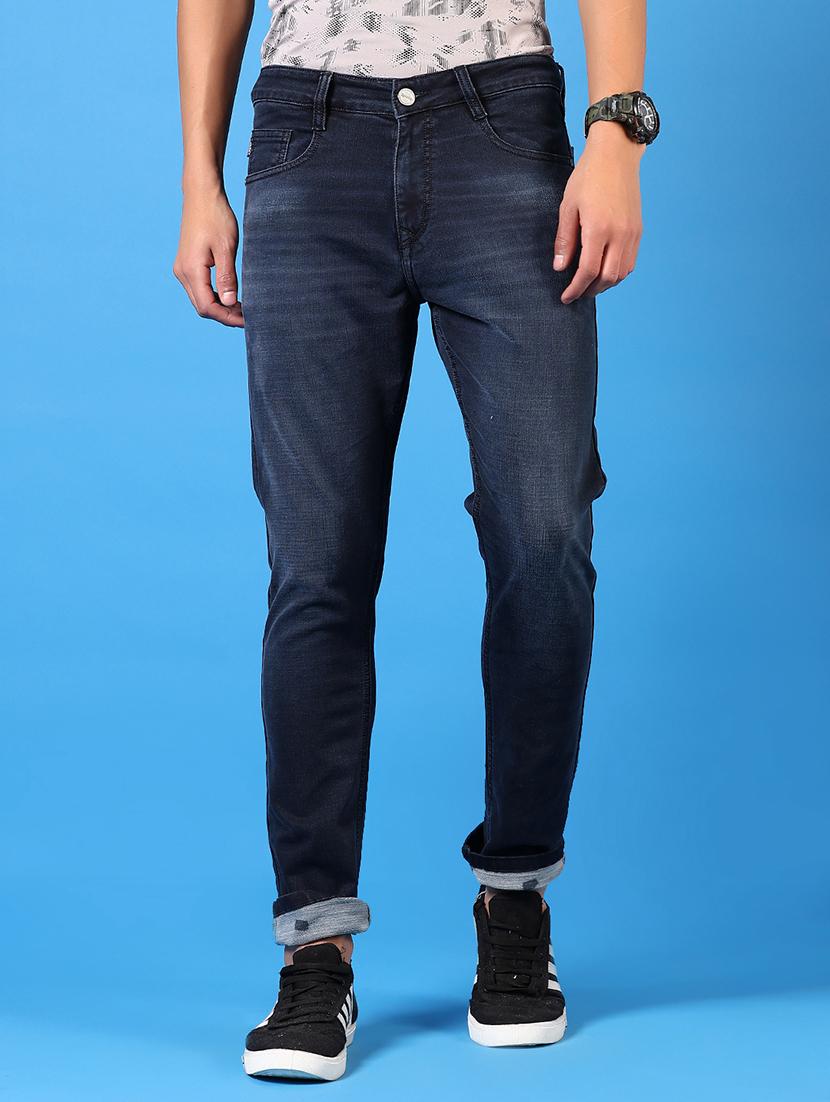 men washed mid rise jeans - 21731492 -  Standard Image - 1