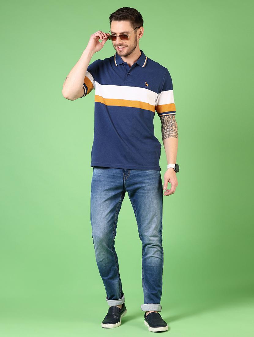 men washed mid rise jeans - 21731497 - Standard Image - 4