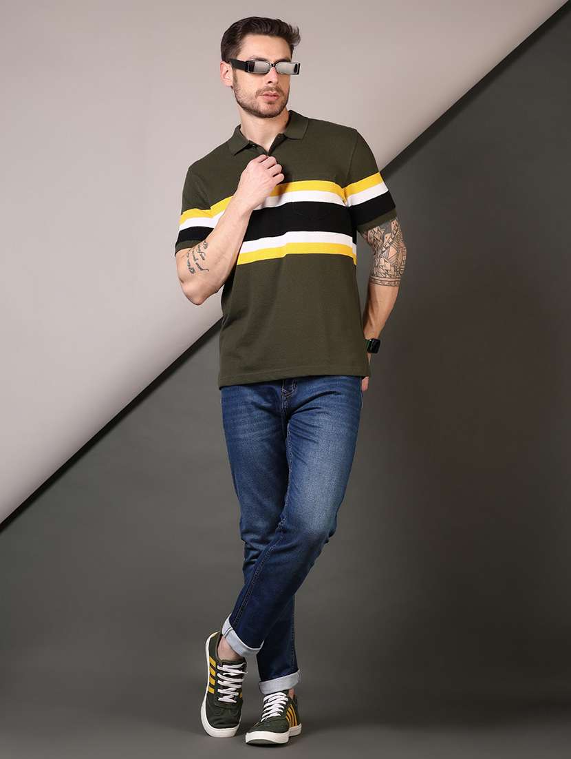 men washed mid rise jeans - 21731511 - Standard Image - 4