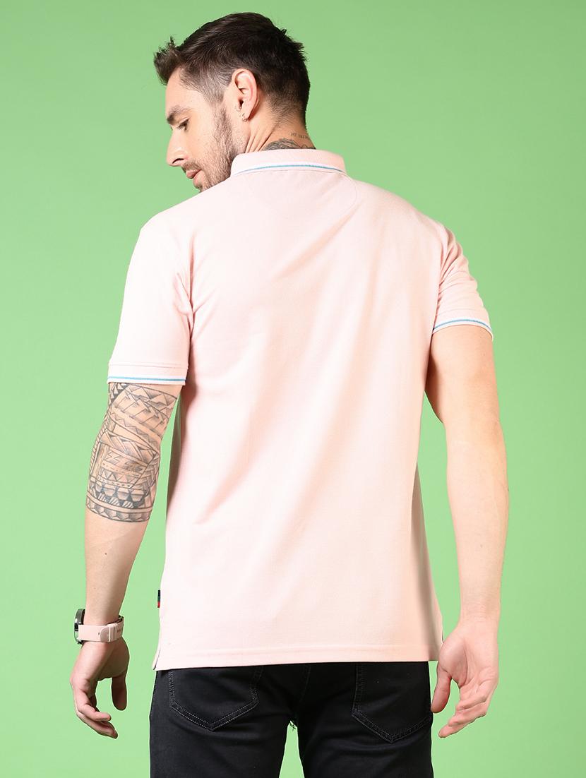 men solid short sleeve polo t-shirt - 21731536 - Standard Image - 1