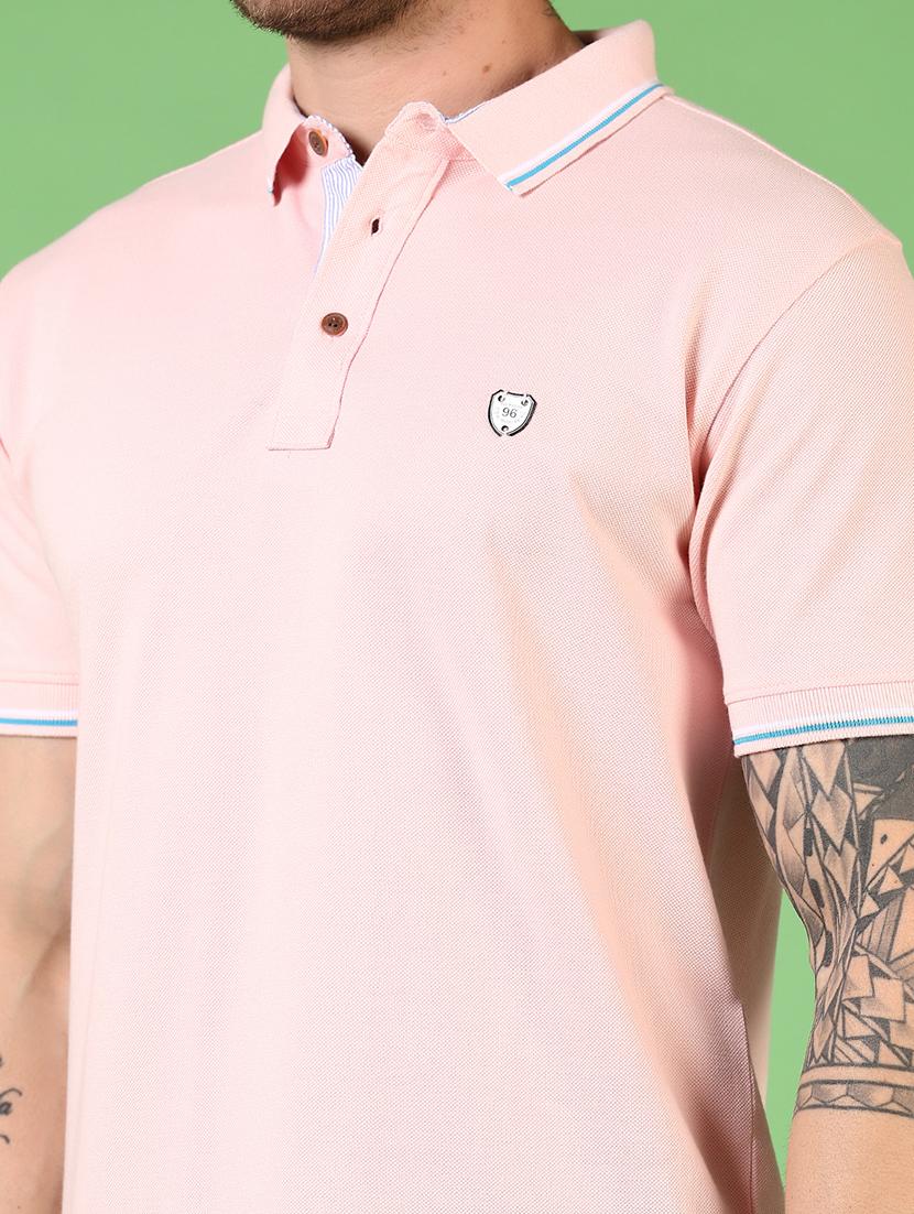 men solid short sleeve polo t-shirt - 21731536 - Standard Image - 4