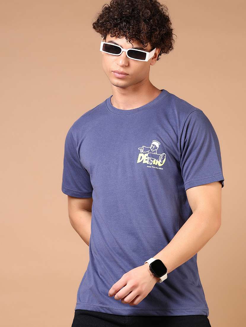 men back print short sleeve t-shirt - 21731549 -  Standard Image - 1