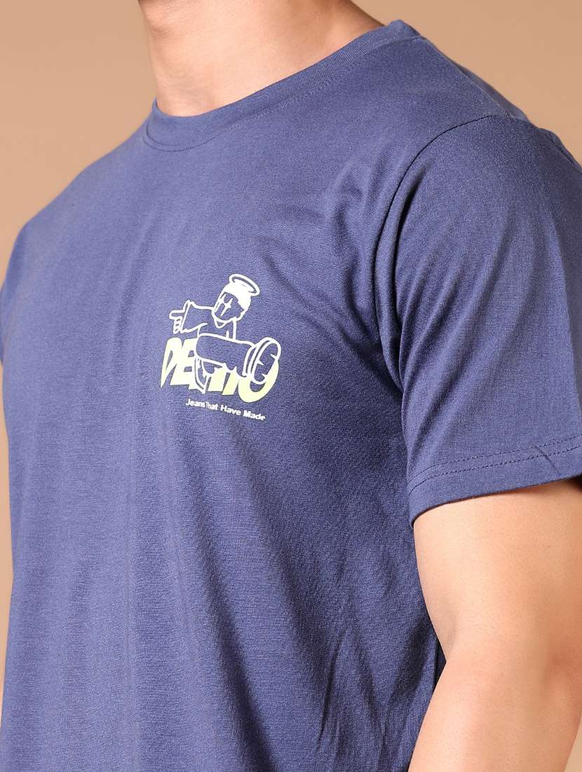 men back print short sleeve t-shirt - 21731549 -  Standard Image - 4