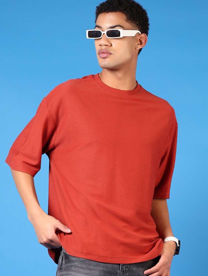 men short sleeves plain t-shirt - 21731568 -  Standard Image - 1