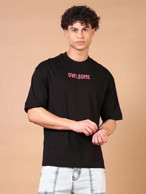 men short sleeves front & back print t-shirt - 21731587 - Standard Image - 0