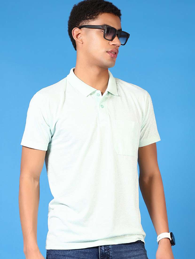 men short sleeves printed polo t-shirt - 21731594 - Standard Image - 1
