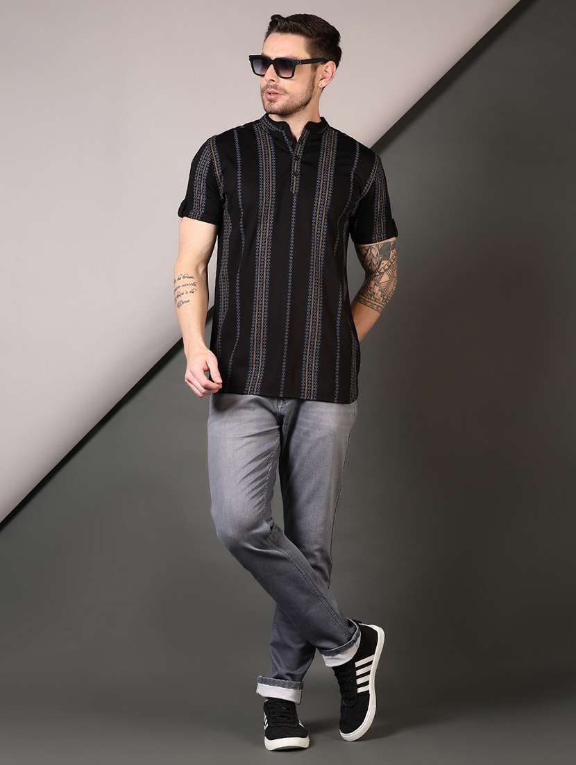 men washed mid rise jeans - 21731630 -  Standard Image - 4