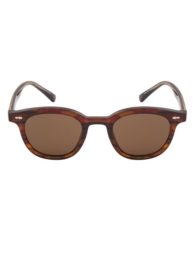 ted smith iconic uv protection demi brown sunglasses for mens womens - 21731635 -  Standard Image - 1