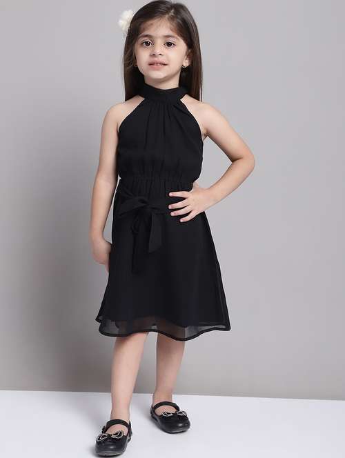 raabta fashion black georgette dresses Buy raabta fashion georgette black dresses in India @ Limeroad
