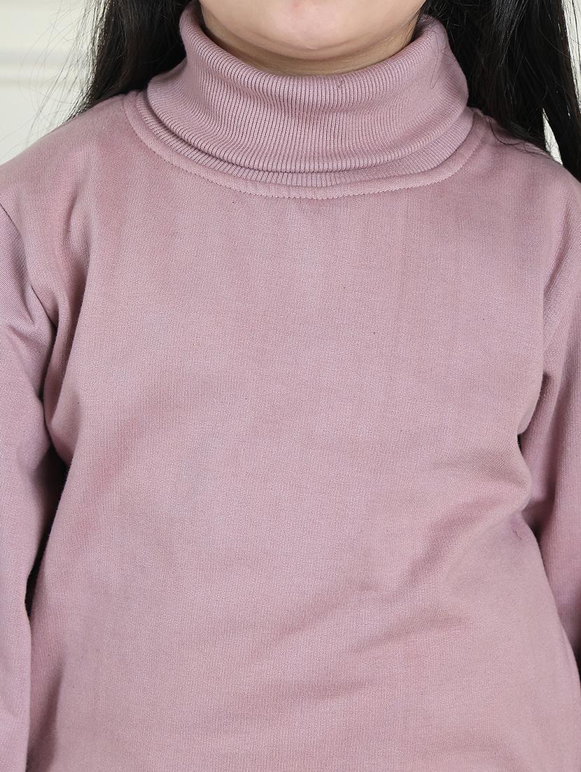 girls solid long sleeve sweatshirt - 21731986 - Standard Image - 6