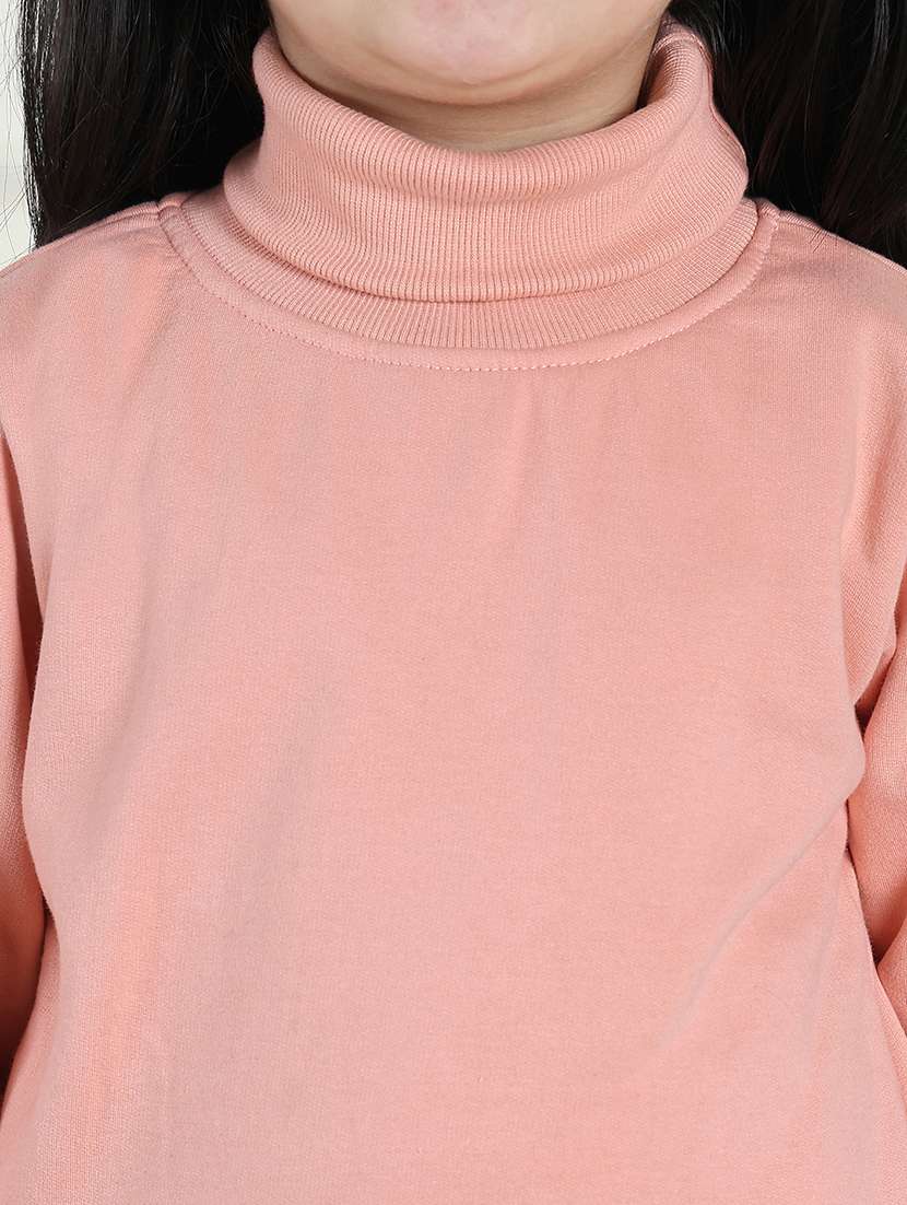 girls solid long sleeve sweatshirt - 21731989 - Standard Image - 6