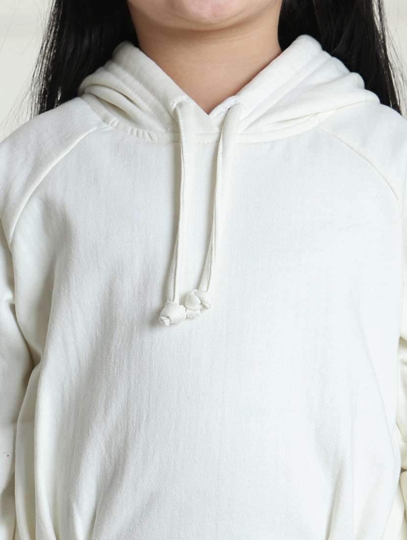 girls solid long sleeve sweatshirt - 21731990 -  Standard Image - 6