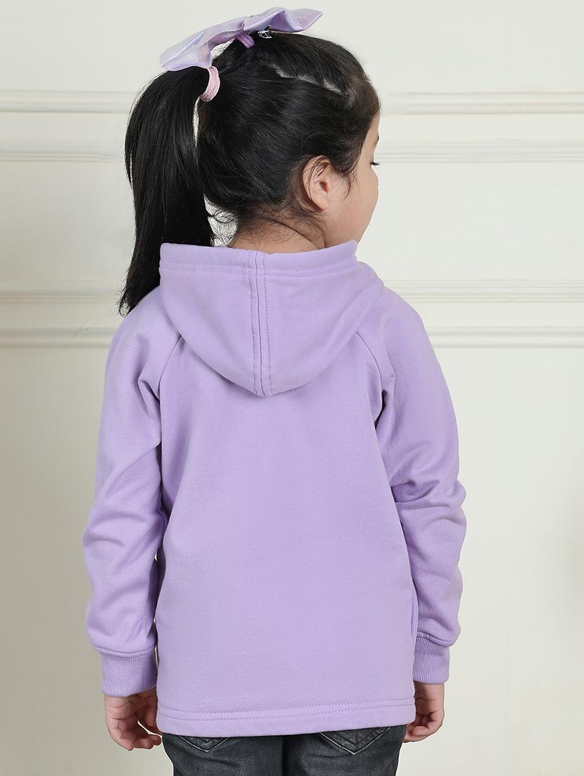 girls solid long sleeve sweatshirt - 21731992 - Standard Image - 4