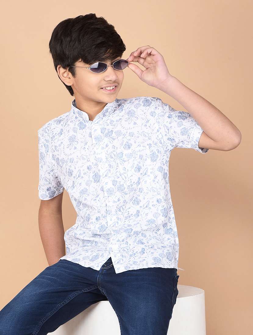 boys printed short sleeve shirt - 21732574 -  Standard Image - 1
