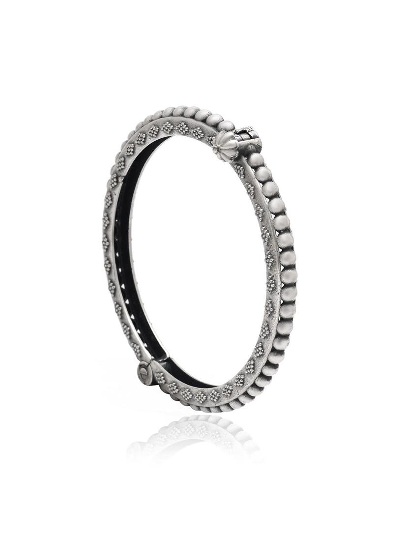 women oxidised silver bangles set - 21733161 - Standard Image - 1