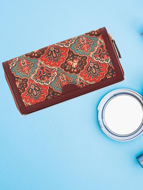 women printed canvas wallet - 21733659 - Standard Image - 0