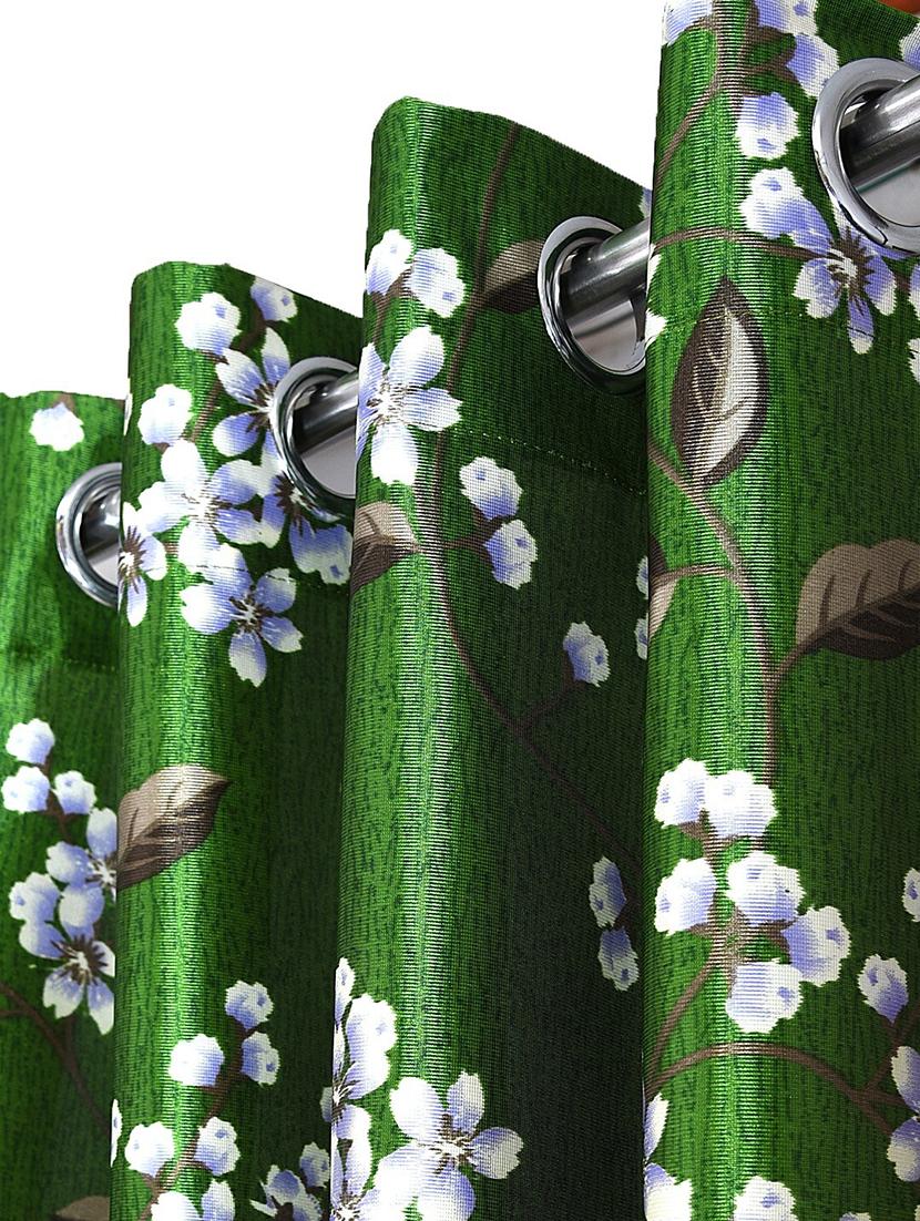 stylish and attractive floral printed curtains - set of 2 - 21733868 - Standard Image - 1