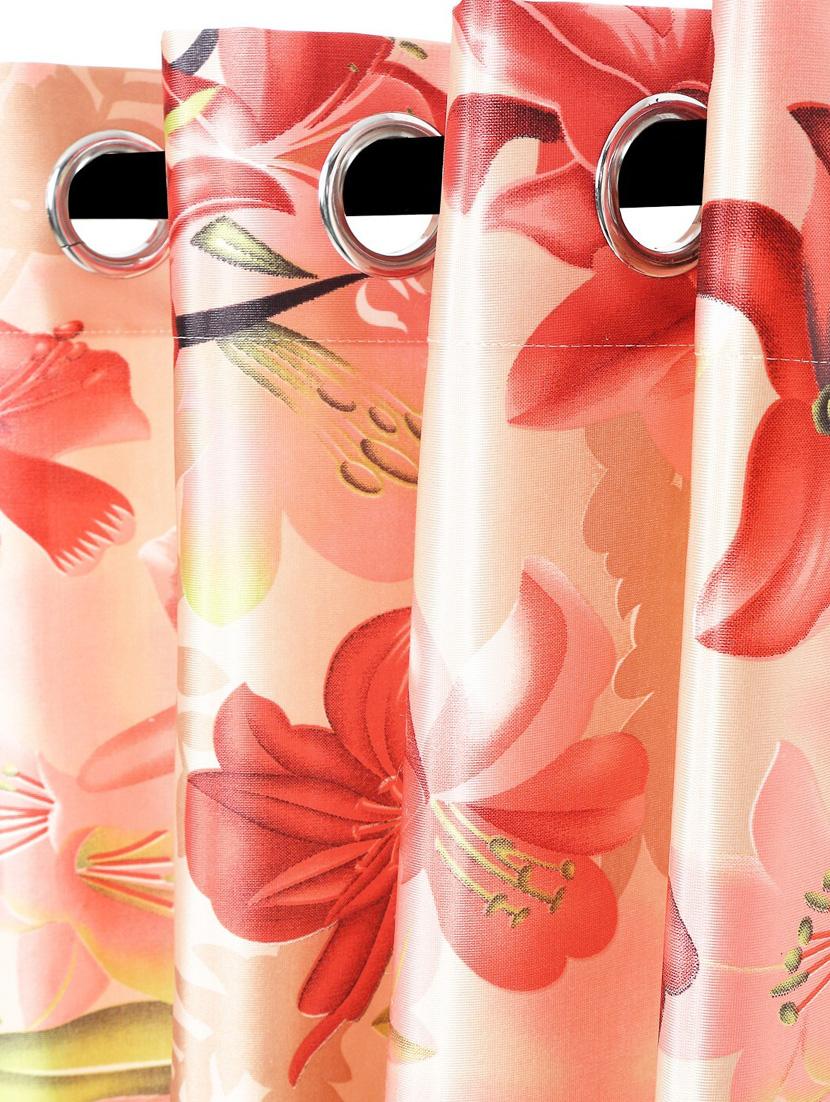 stylish and attractive printed curtains - set of 2 - 21733917 - Standard Image - 1
