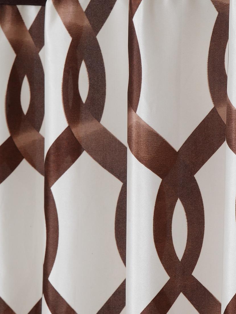 stylish and attractive printed curtains - set of 2 - 21733922 -  Standard Image - 1